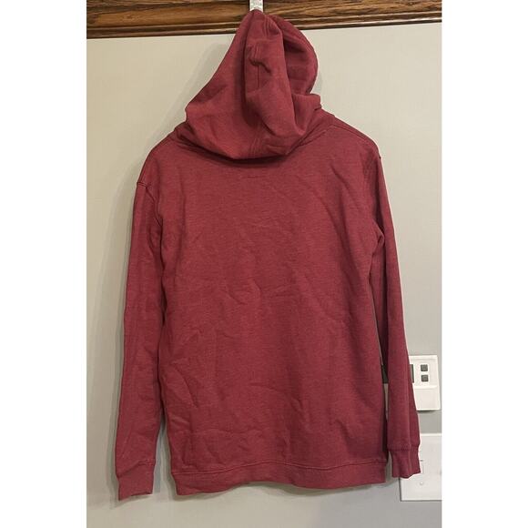 American Eagle Hoodie Sweatshirt Distressed Logo Womens Medium - Picture 2 of 7